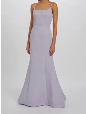 Amsale Della bridesmaid dress in Lilac